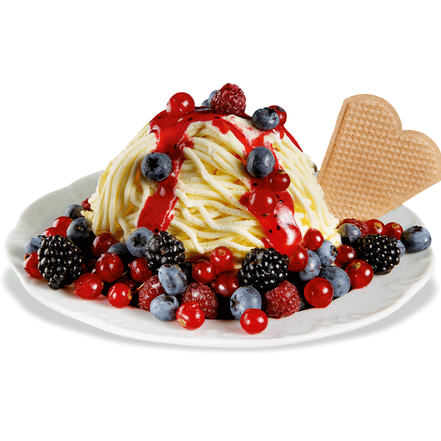 Spaghetti Waldfrucht – Incontro Gelato