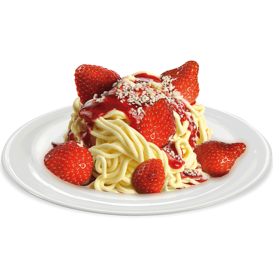 Spaghetti Erdbeer – Incontro Gelato